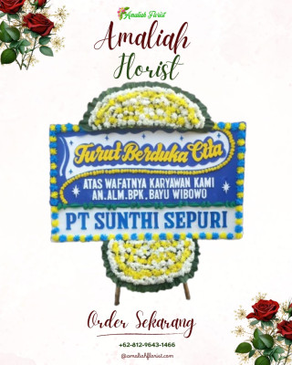 Papan Bunga Duka di Padang Tualang