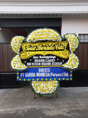Papan Bunga Duka di Padang Tualang
